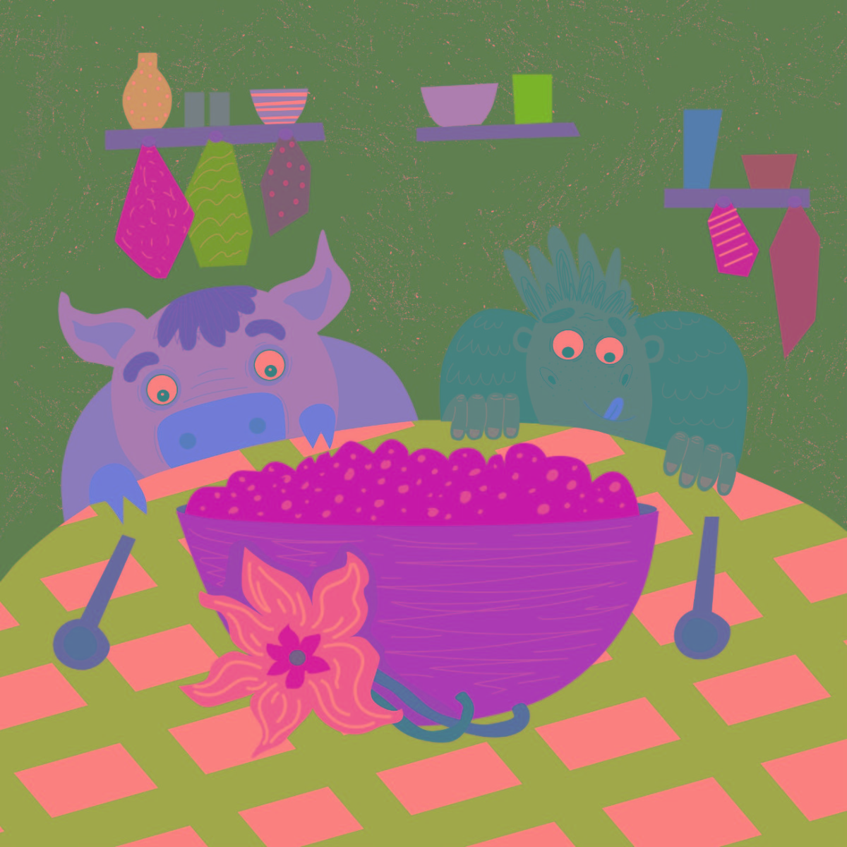 Truyện thai giáo tiếng Anh (Thai giáo ngoại ngữ): The Big Pink Pig