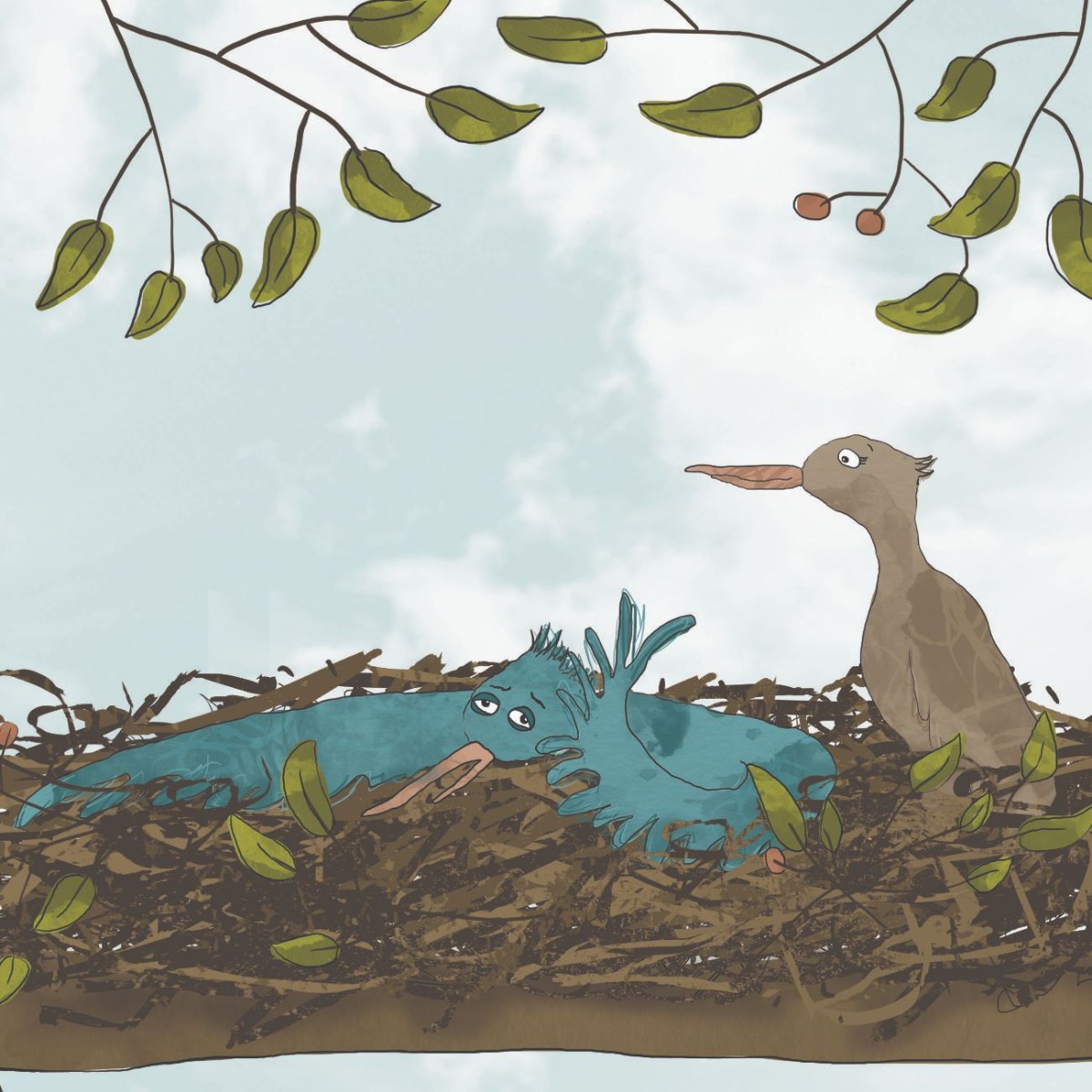 Truyện thai giáo tiếng Anh (Thai giáo ngoại ngữ): The Best Nest