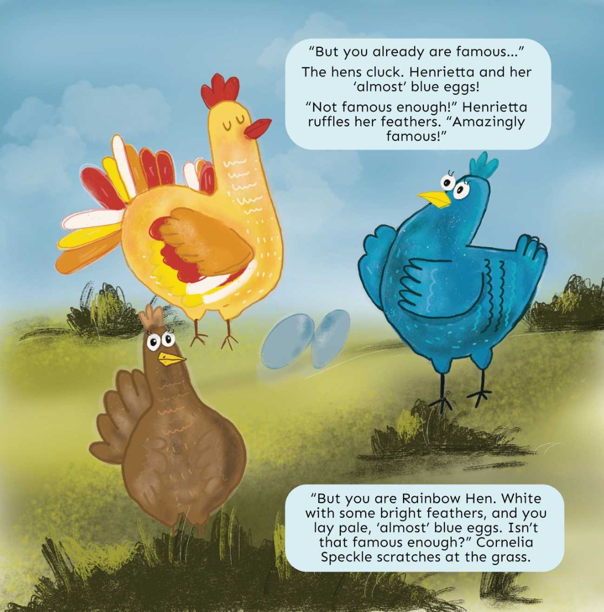 Truyện thai giáo tiếng Anh (Thai giáo ngoại ngữ): Henrietta Wants To Be Famous!