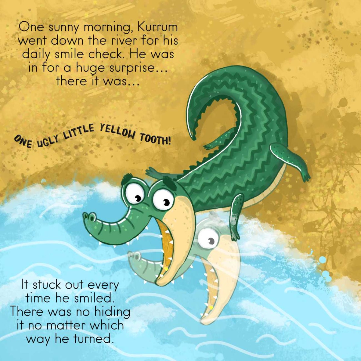 Truyện thai giáo tiếng Anh (Thai giáo ngoại ngữ): Smile, Crocodile!