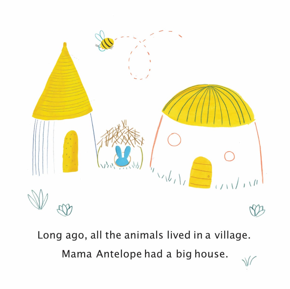 Truyện thai giáo tiếng Anh (Thai giáo ngoại ngữ): Mama Antelope’s House