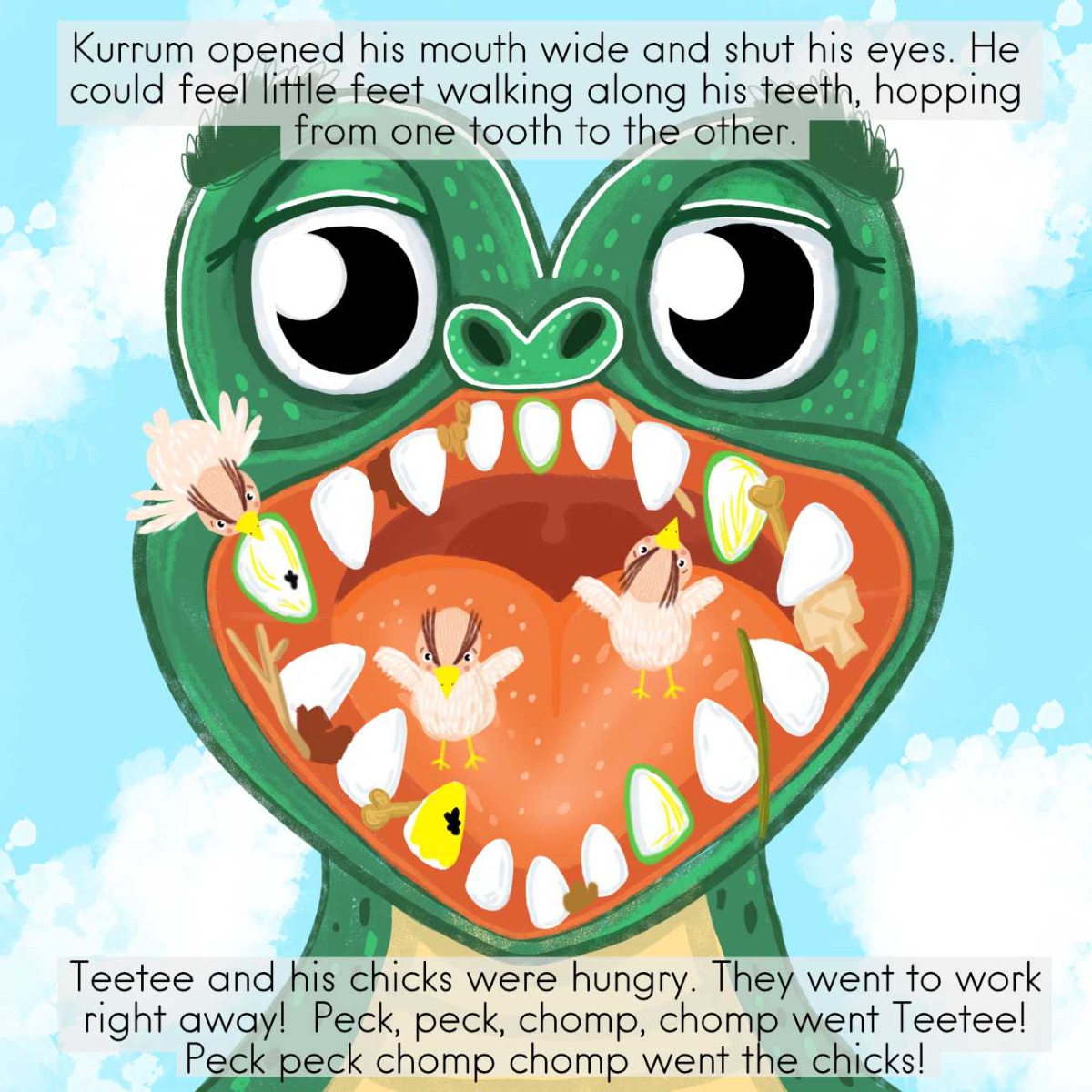 Truyện thai giáo tiếng Anh (Thai giáo ngoại ngữ): Smile, Crocodile!