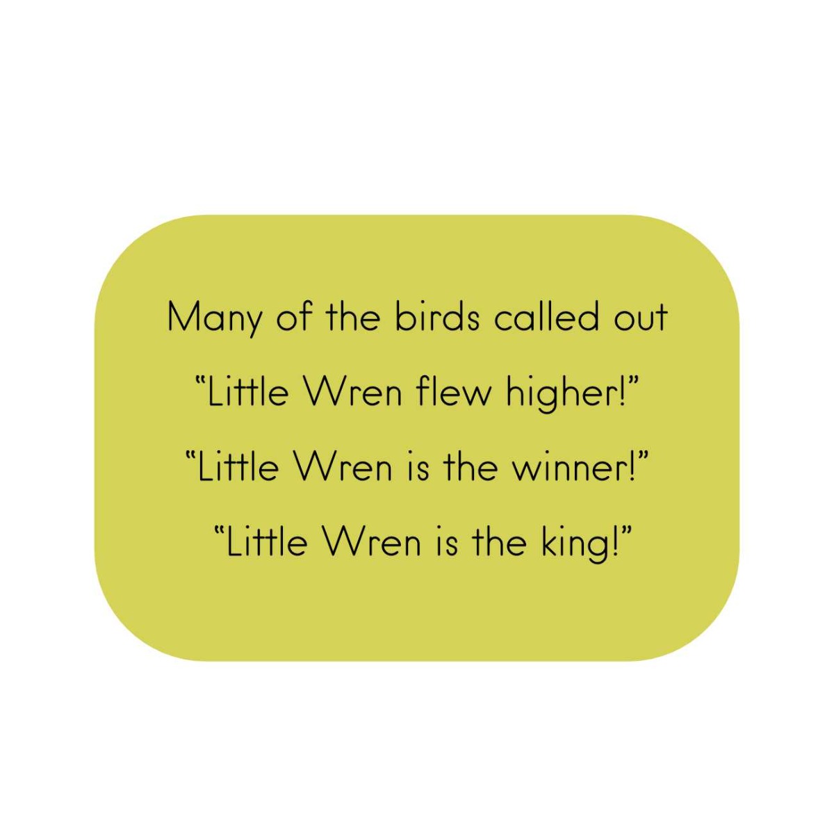 Truyện thai giáo tiếng Anh (Thai giáo ngoại ngữ): Little Brown Wren Is King of the Birds