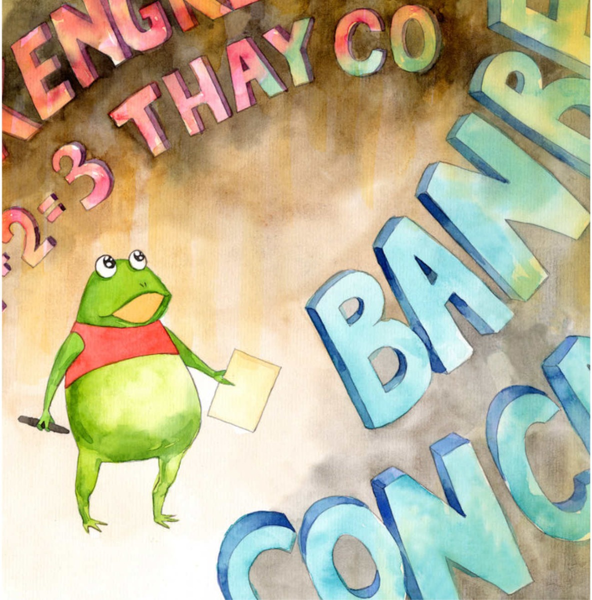 Truyện thai giáo tiếng Anh (Thai giáo ngoại ngữ): The Smart Frog