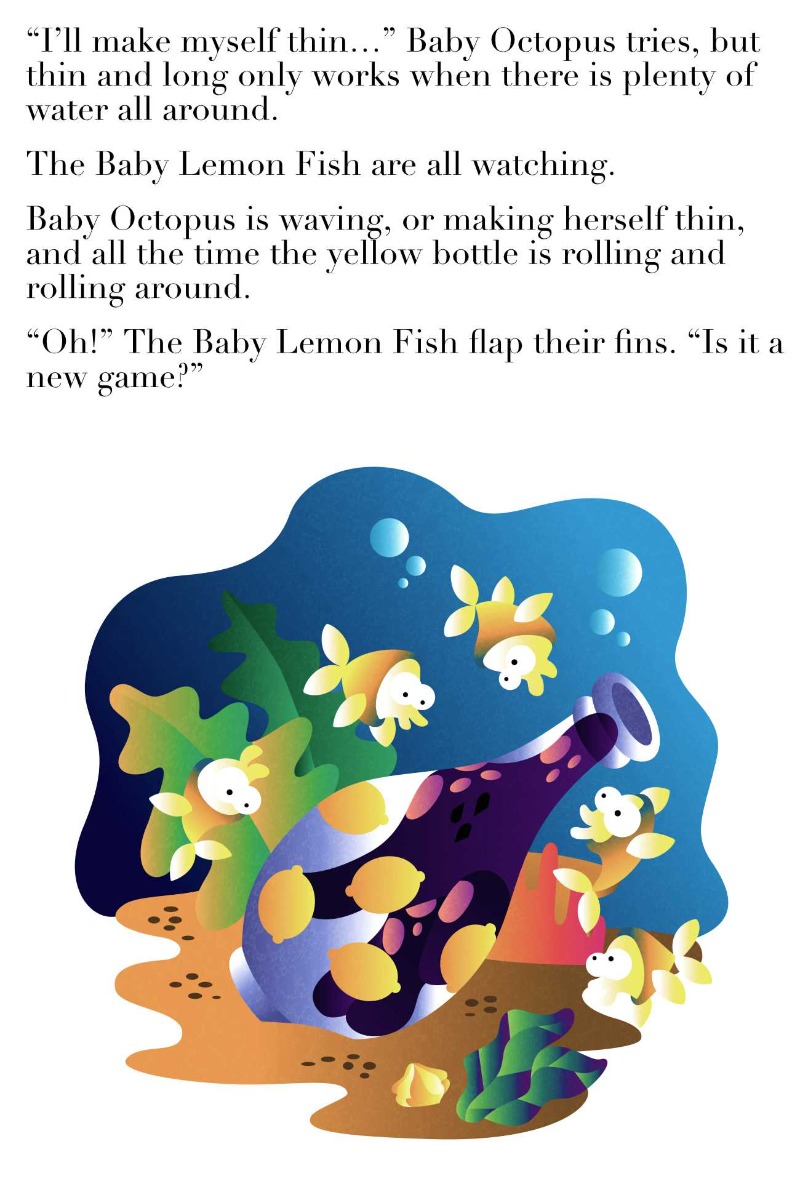 Truyện thai giáo tiếng Anh (Thai giáo ngoại ngữ): Octopus in a Bottle