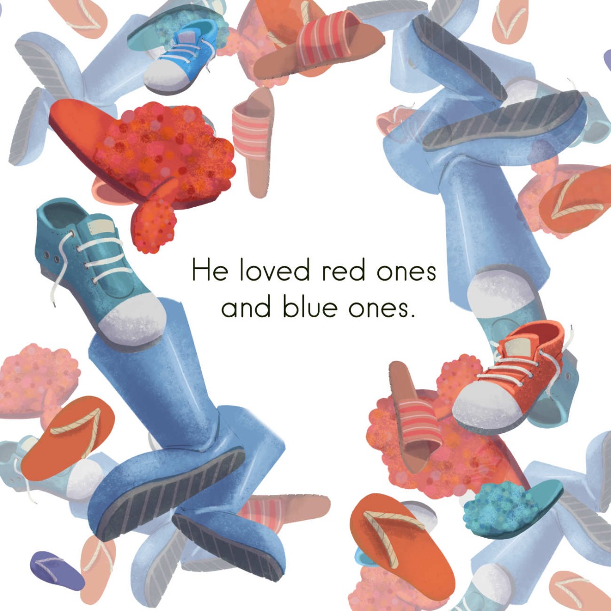 Truyện thai giáo tiếng Anh (Thai giáo ngoại ngữ): The Caterpillar Who LOVED Shoes!