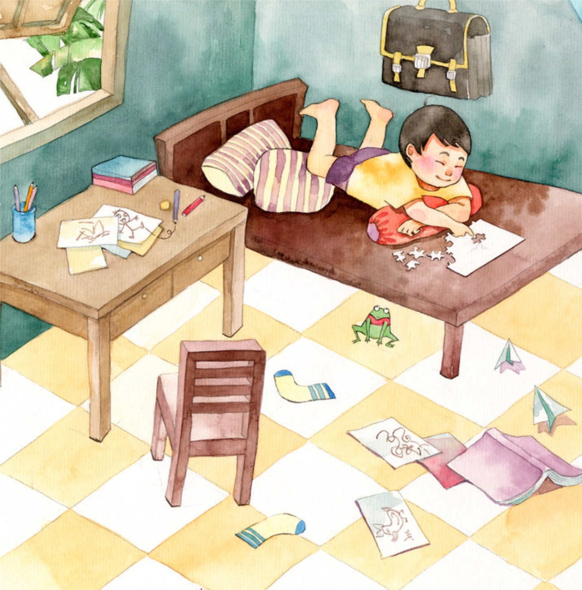 Truyện thai giáo tiếng Anh (Thai giáo ngoại ngữ): The Smart Frog