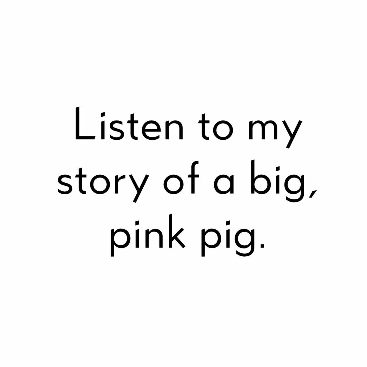 Truyện thai giáo tiếng Anh (Thai giáo ngoại ngữ): The Big Pink Pig