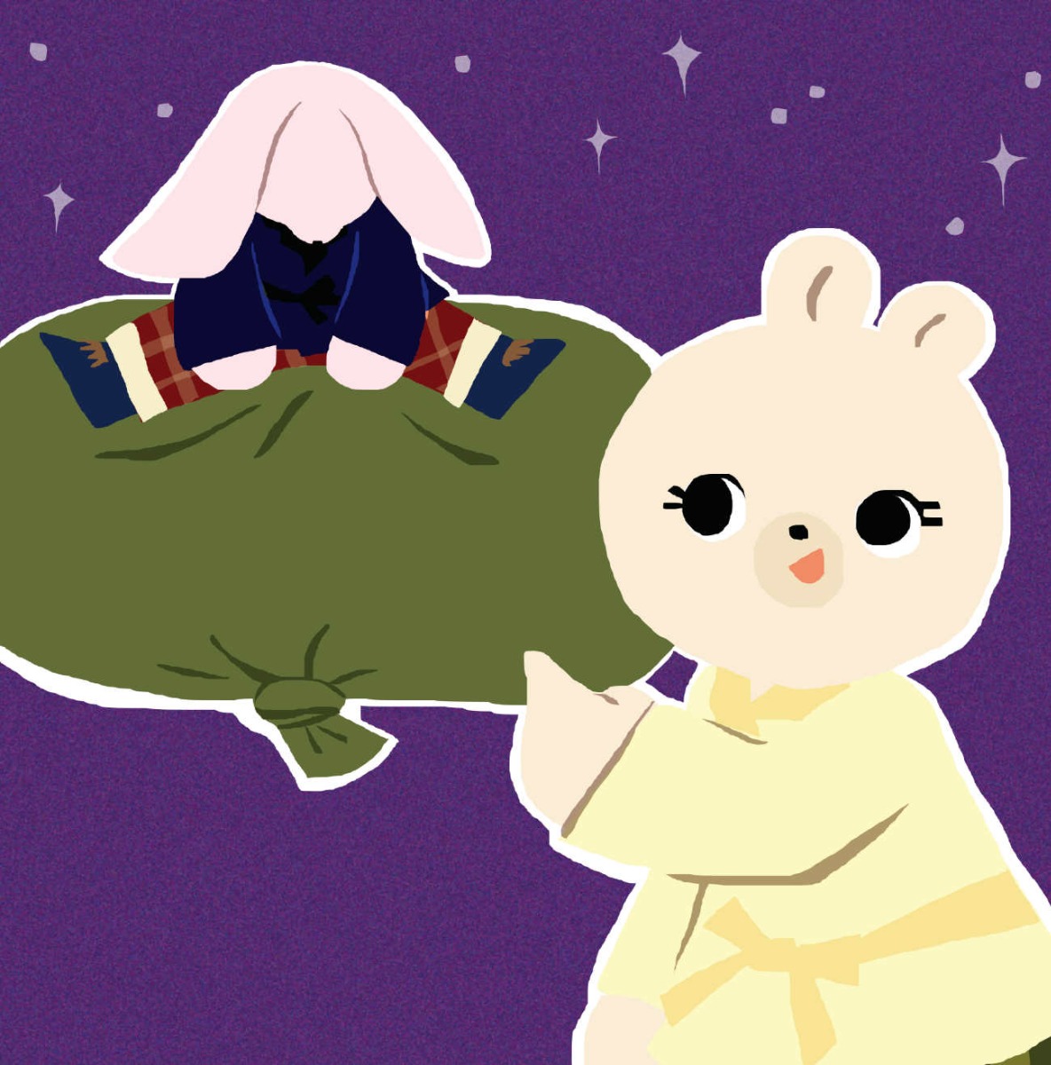 Truyện thai giáo tiếng Anh (Thai giáo ngoại ngữ): A Pillowcase Is Just Too Big!