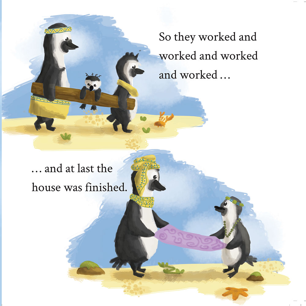 Truyện thai giáo tiếng Anh (Thai giáo ngoại ngữ): Mrs Penguin’s Perfect Palace