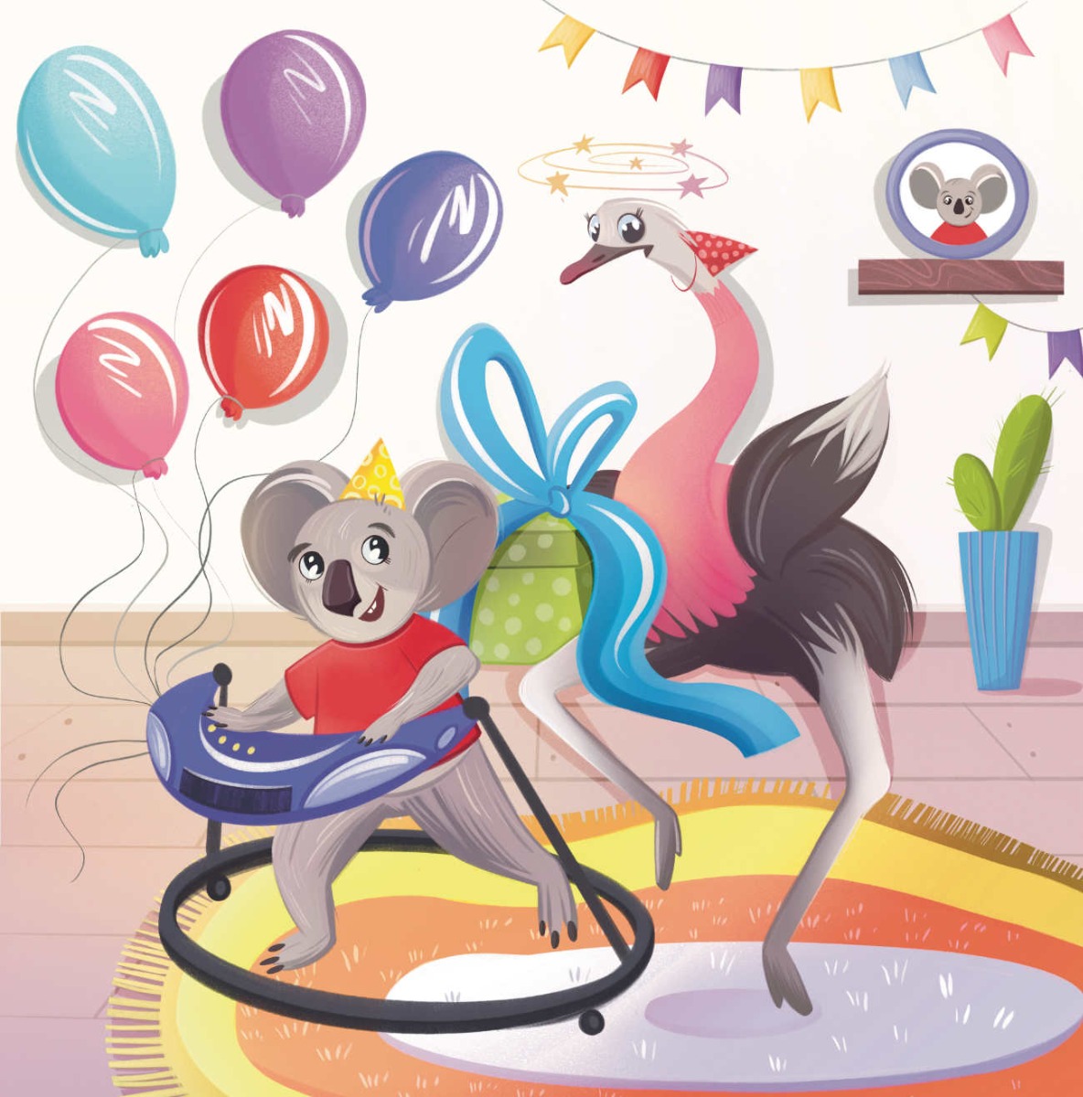 Truyện thai giáo tiếng Anh (Thai giáo ngoại ngữ): Koah Koala