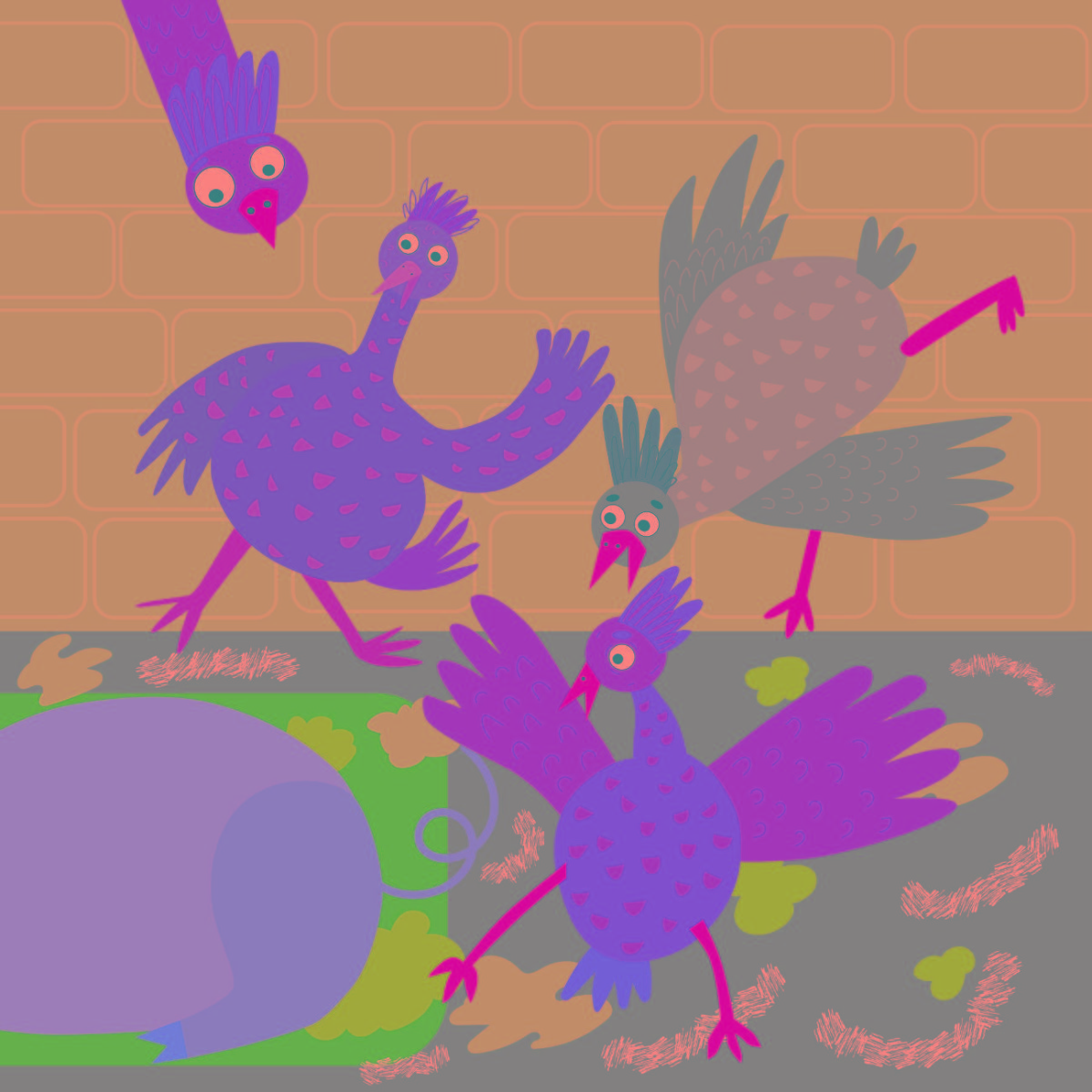 Truyện thai giáo tiếng Anh (Thai giáo ngoại ngữ): The Big Pink Pig