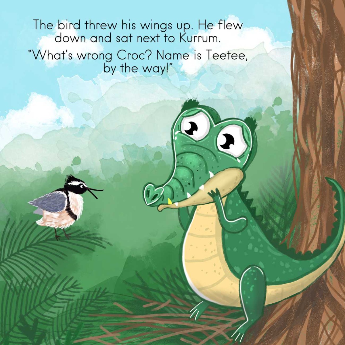 Truyện thai giáo tiếng Anh (Thai giáo ngoại ngữ): Smile, Crocodile!