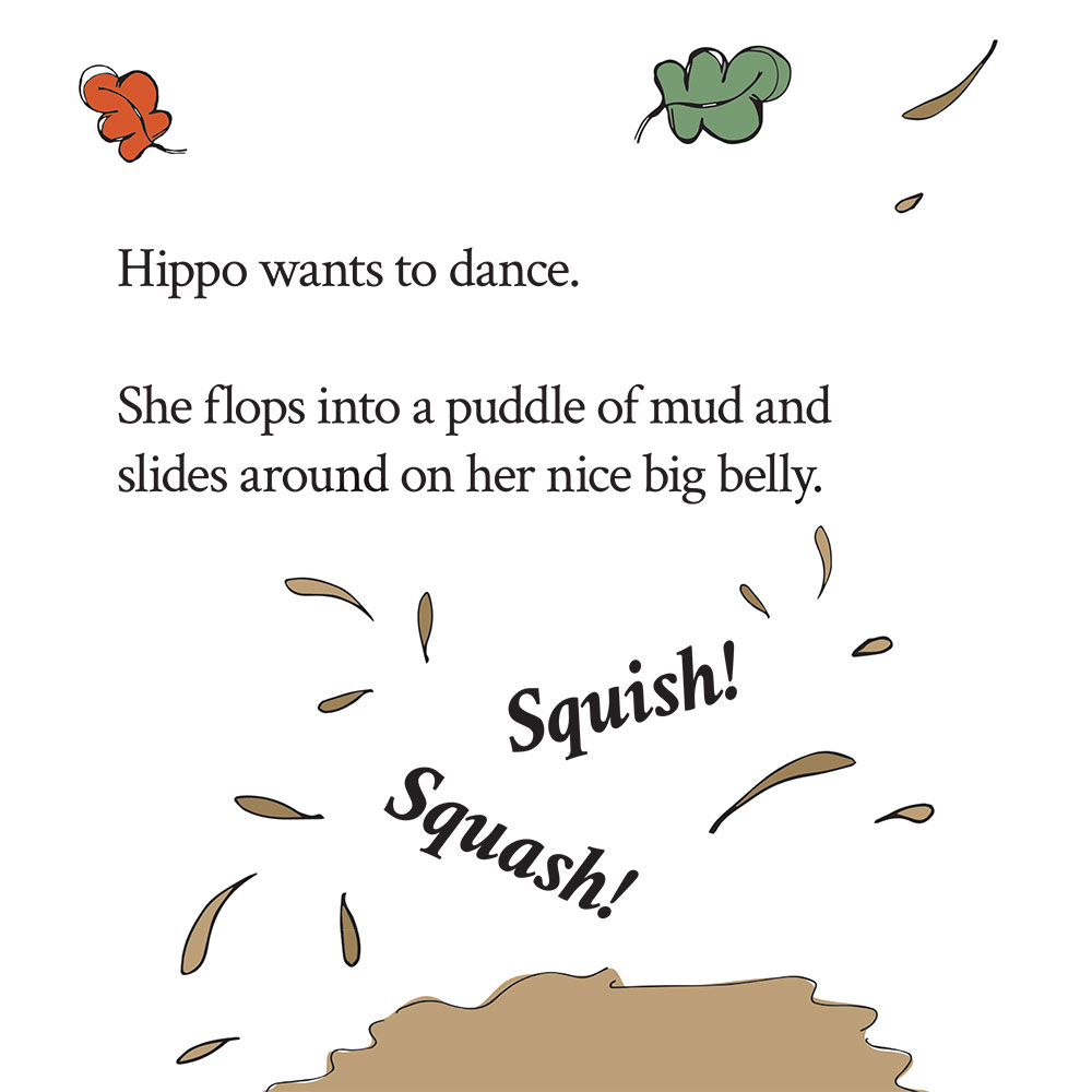 Truyện thai giáo tiếng Anh (Thai giáo ngoại ngữ): Hippo Wants to Dance
