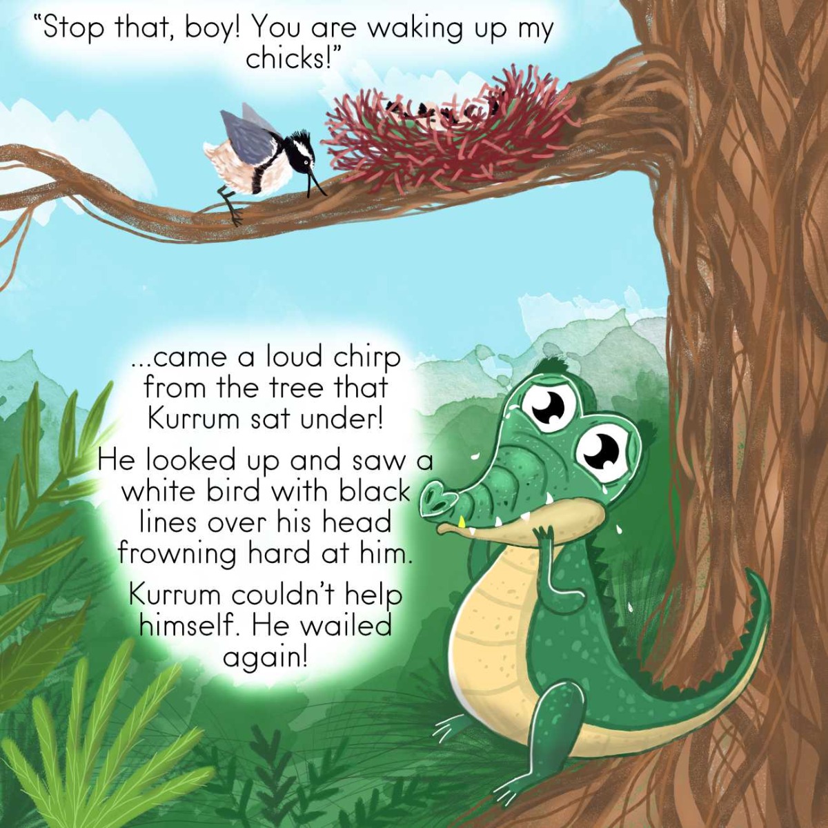 Truyện thai giáo tiếng Anh (Thai giáo ngoại ngữ): Smile, Crocodile!