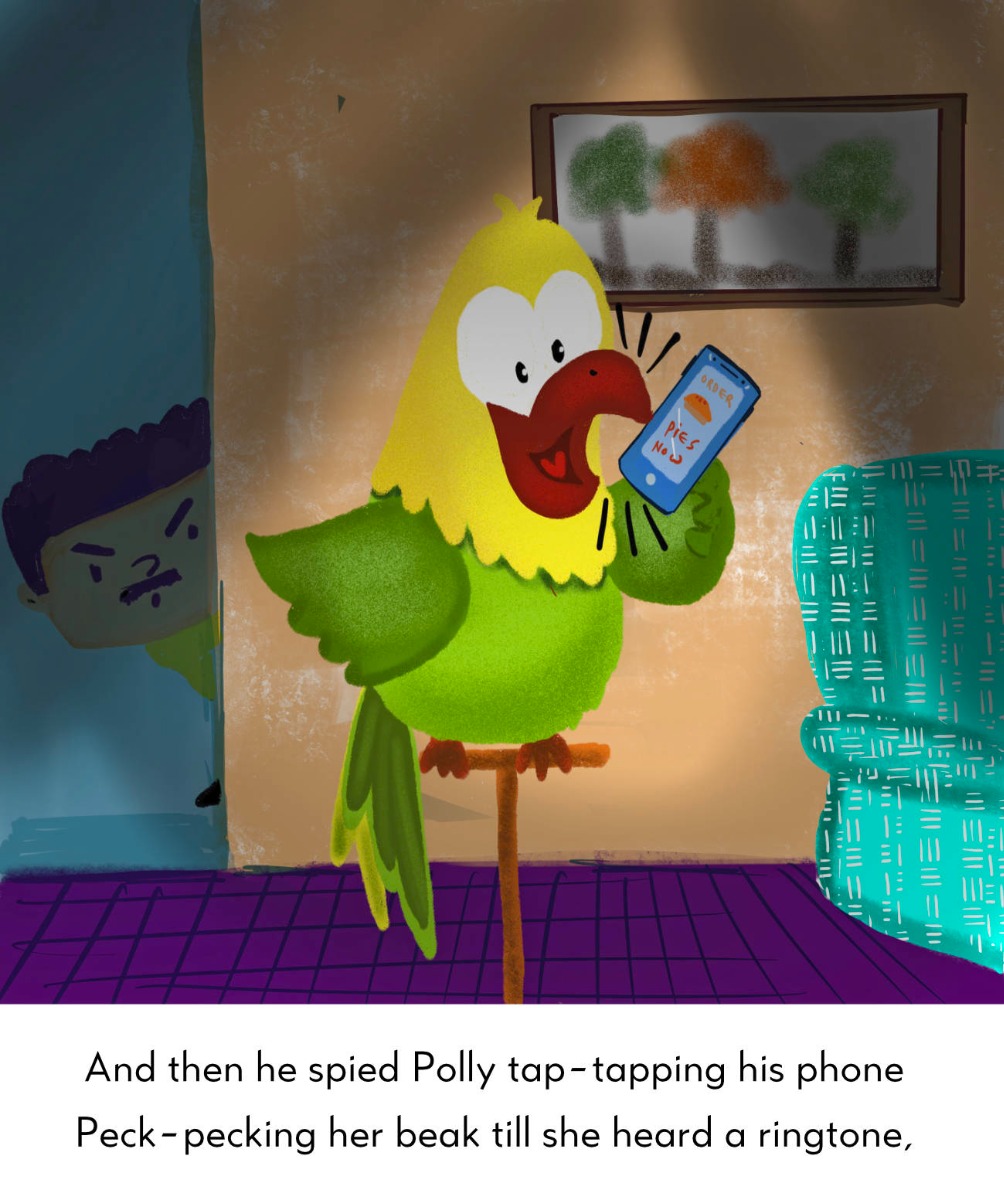 Truyện thai giáo tiếng Anh (Thai giáo ngoại ngữ): Polly’s Pies