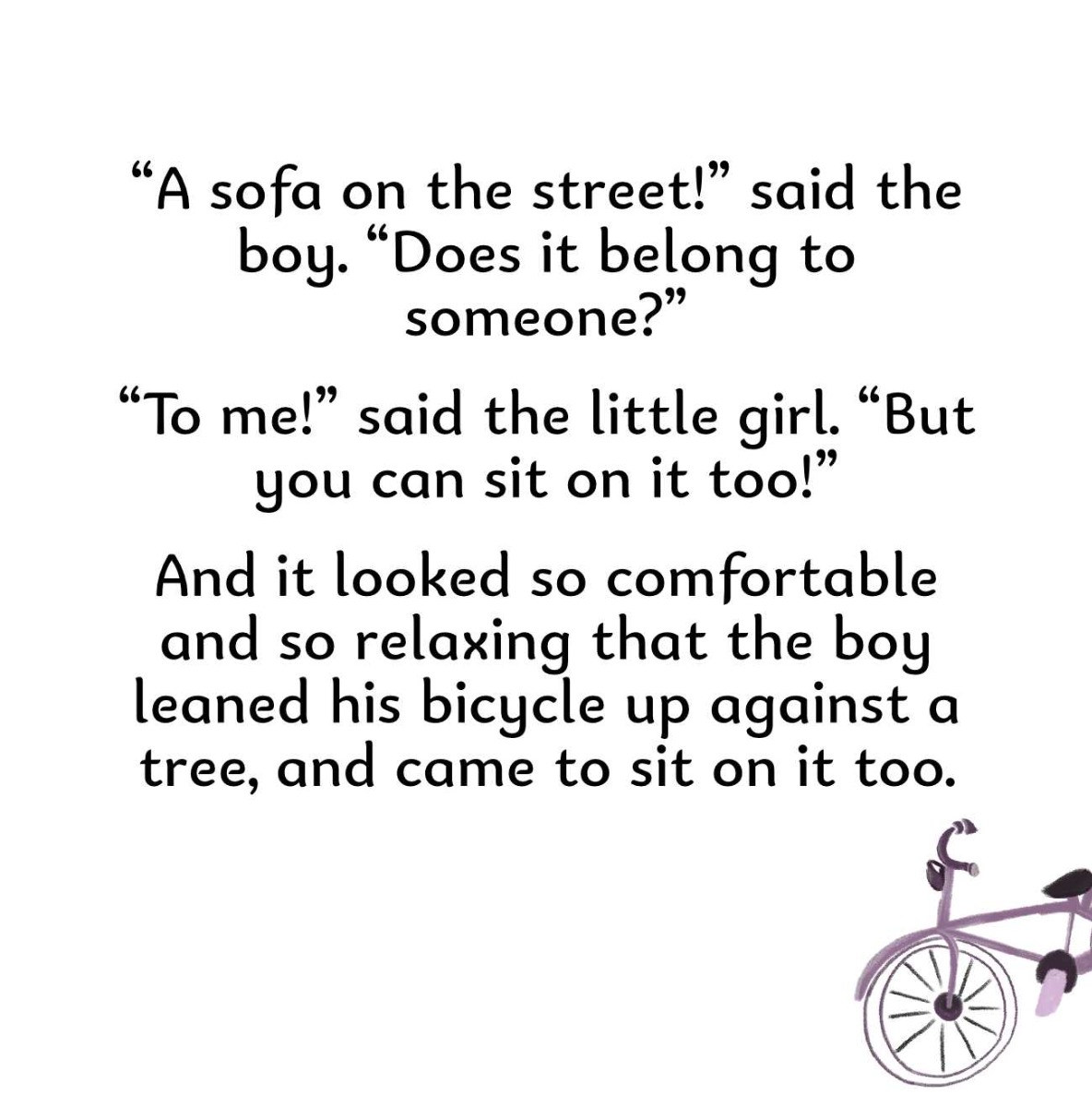 Truyện thai giáo tiếng Anh (Thai giáo ngoại ngữ): The Neighbourhood Sofa