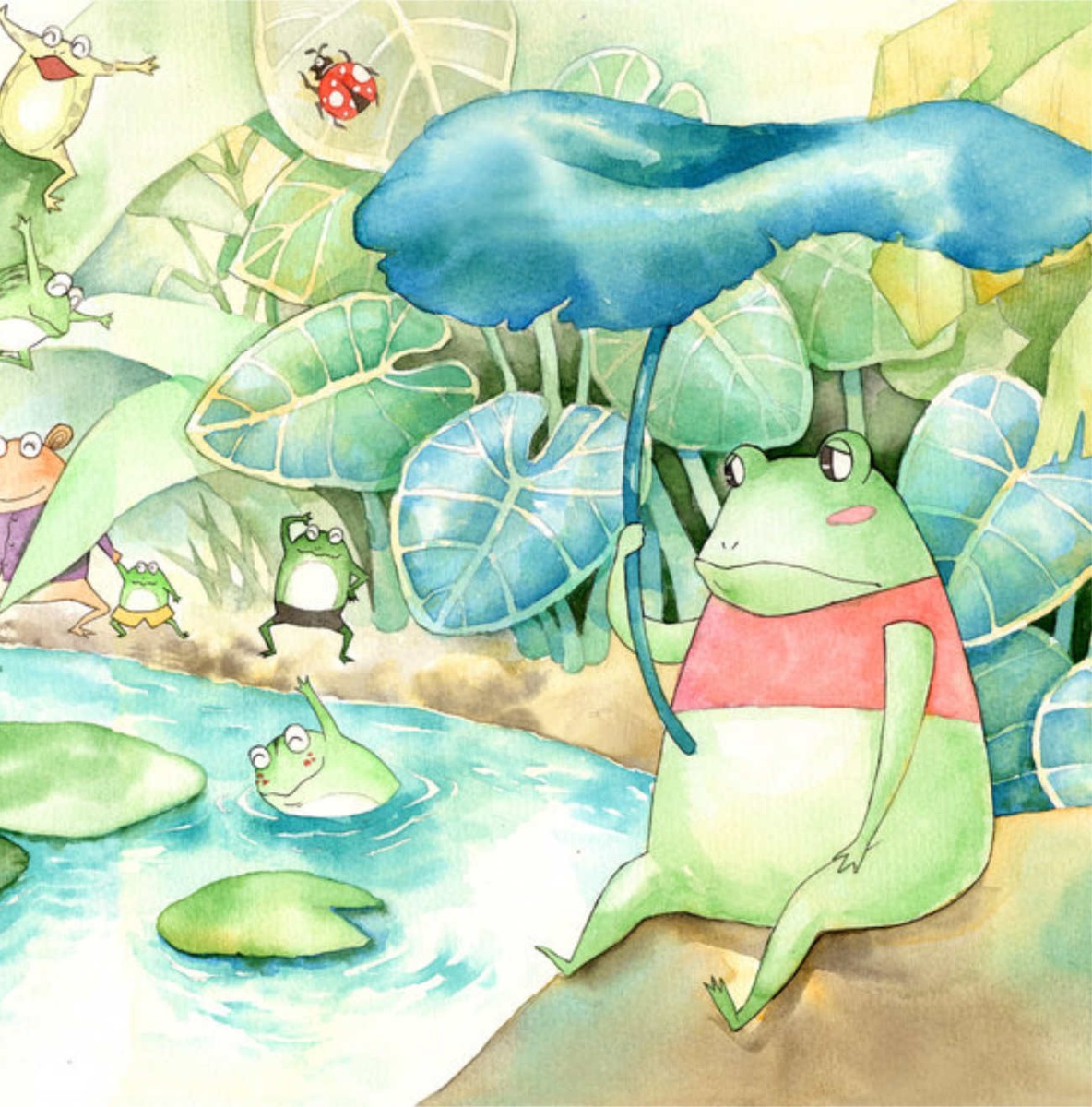 Truyện thai giáo tiếng Anh (Thai giáo ngoại ngữ): The Smart Frog