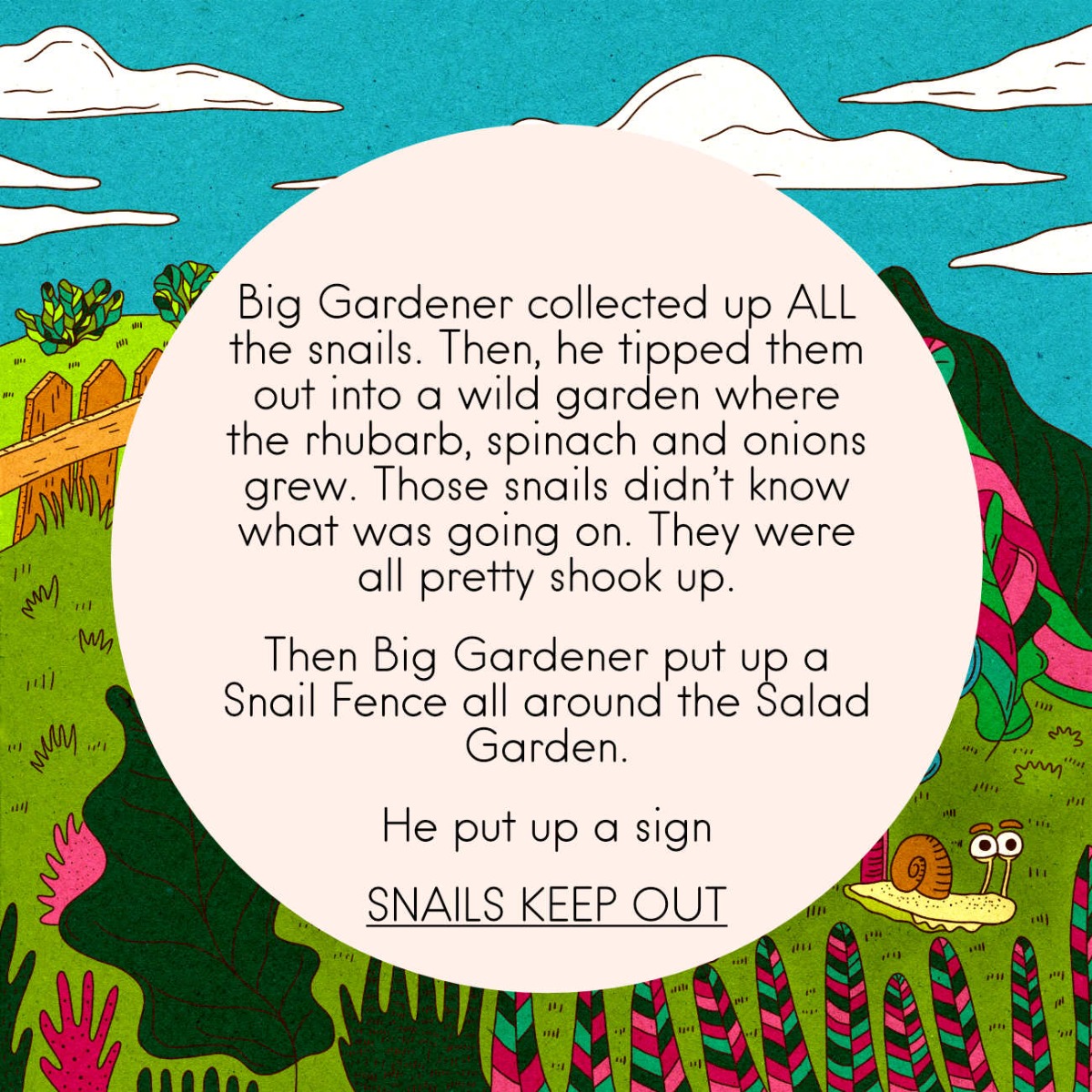 Truyện thai giáo tiếng Anh (Thai giáo ngoại ngữ): The Tiniest Snail