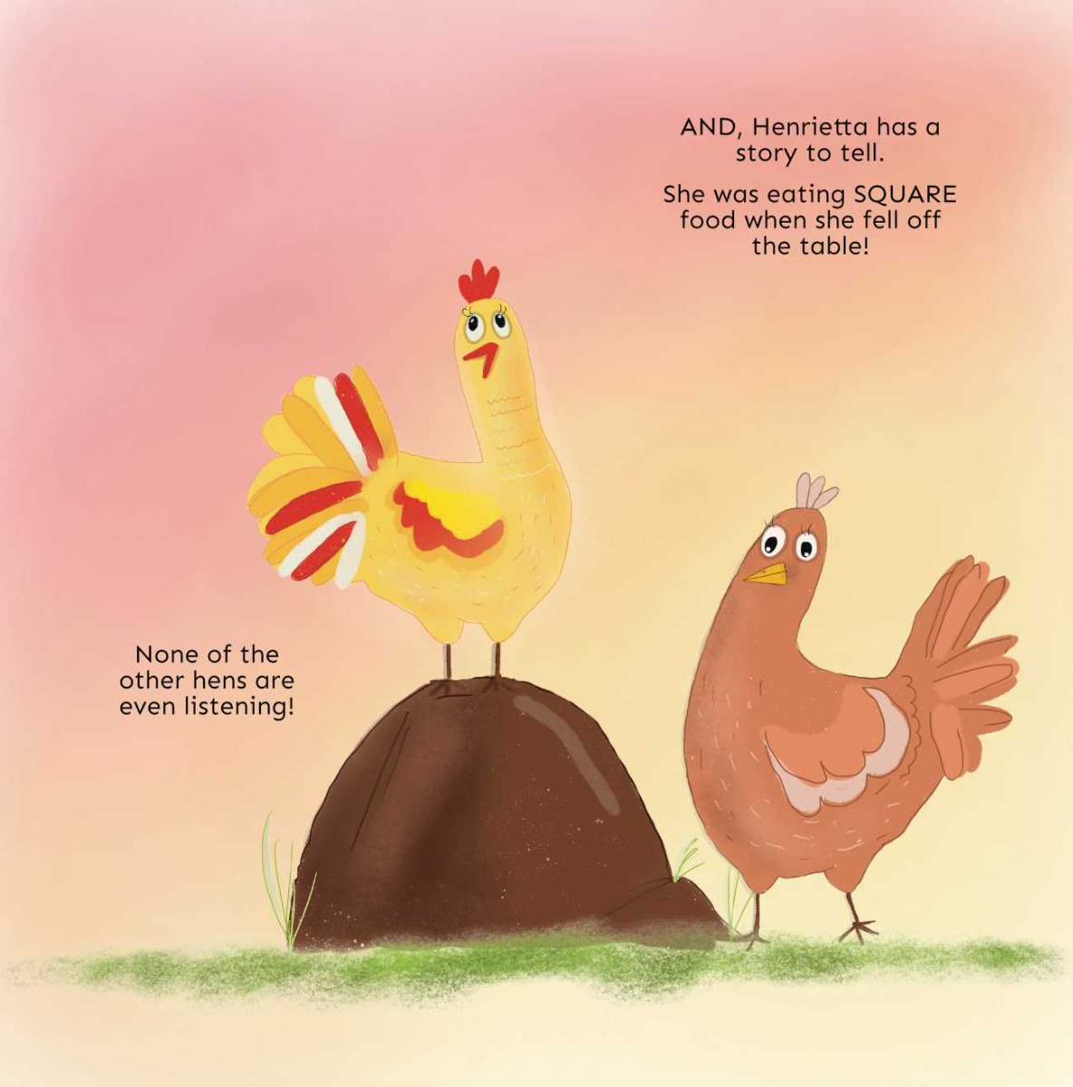 Truyện thai giáo tiếng Anh (Thai giáo ngoại ngữ): Henrietta Wants To Be Famous!