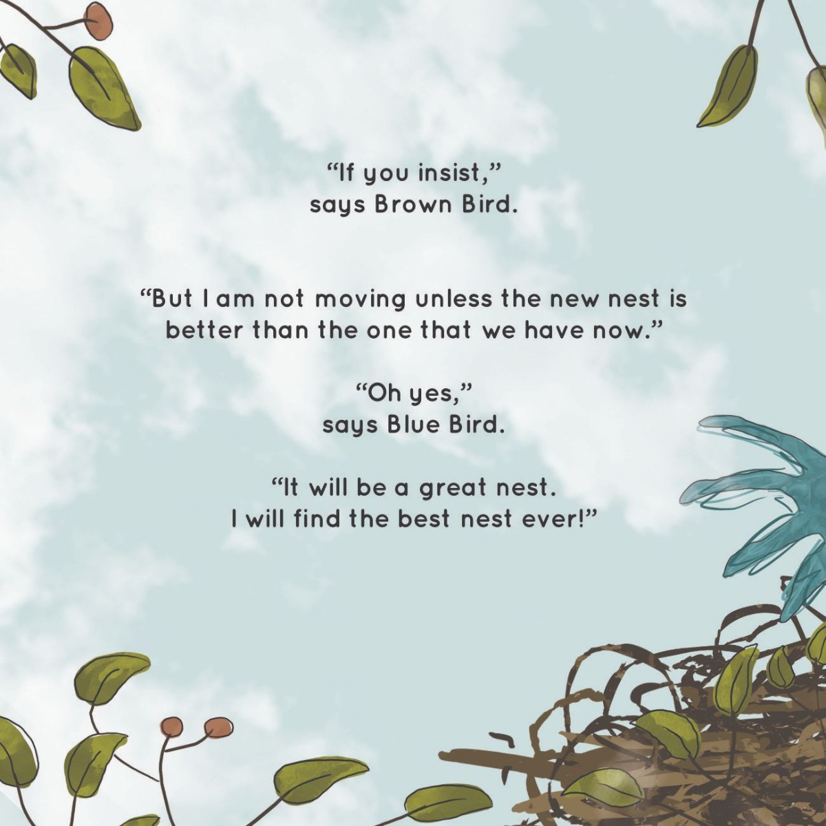 Truyện thai giáo tiếng Anh (Thai giáo ngoại ngữ): The Best Nest