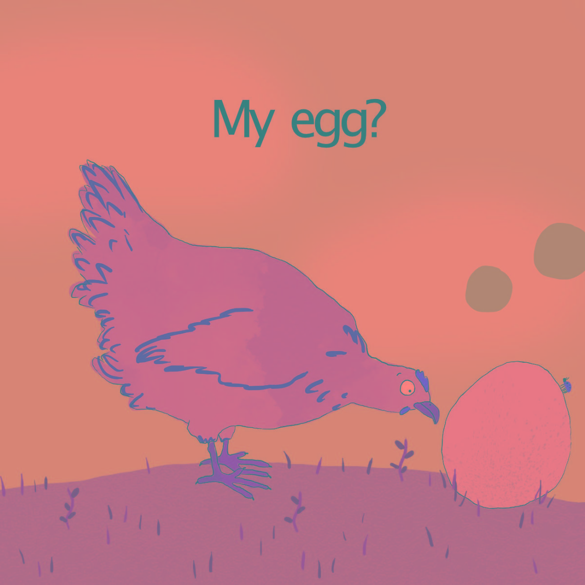 Truyện thai giáo tiếng Anh (Thai giáo ngoại ngữ): Whose egg is this?