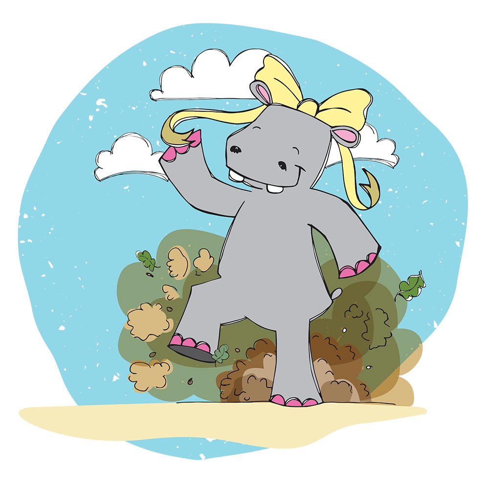 Truyện thai giáo tiếng Anh (Thai giáo ngoại ngữ): Hippo Wants to Dance