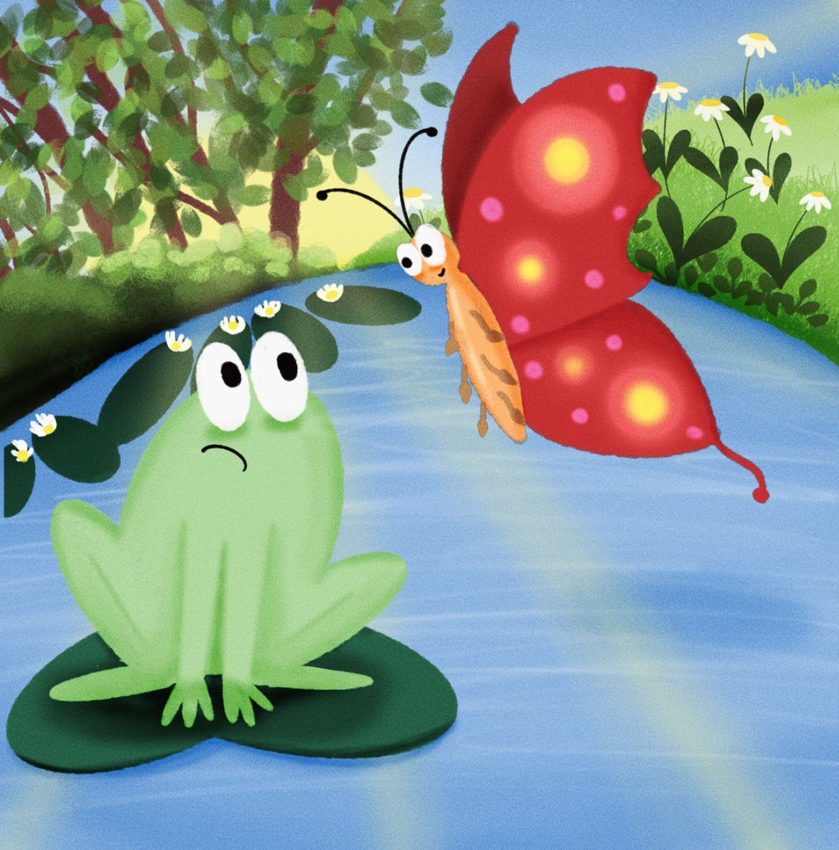 Truyện thai giáo tiếng Anh (Thai giáo ngoại ngữ): Where’s My Lily Pad?