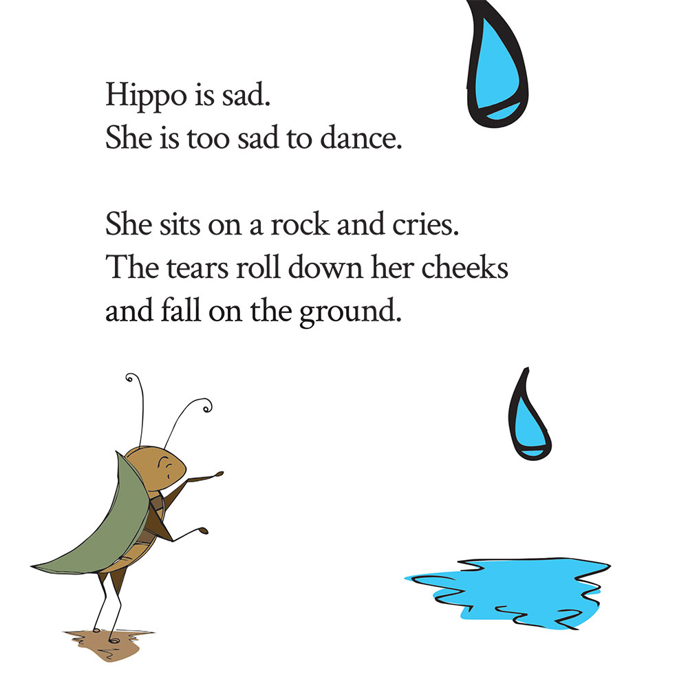 Truyện thai giáo tiếng Anh (Thai giáo ngoại ngữ): Hippo Wants to Dance