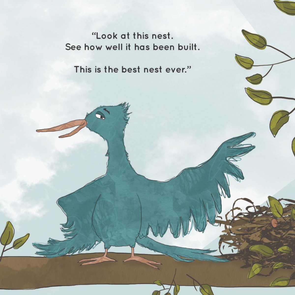 Truyện thai giáo tiếng Anh (Thai giáo ngoại ngữ): The Best Nest