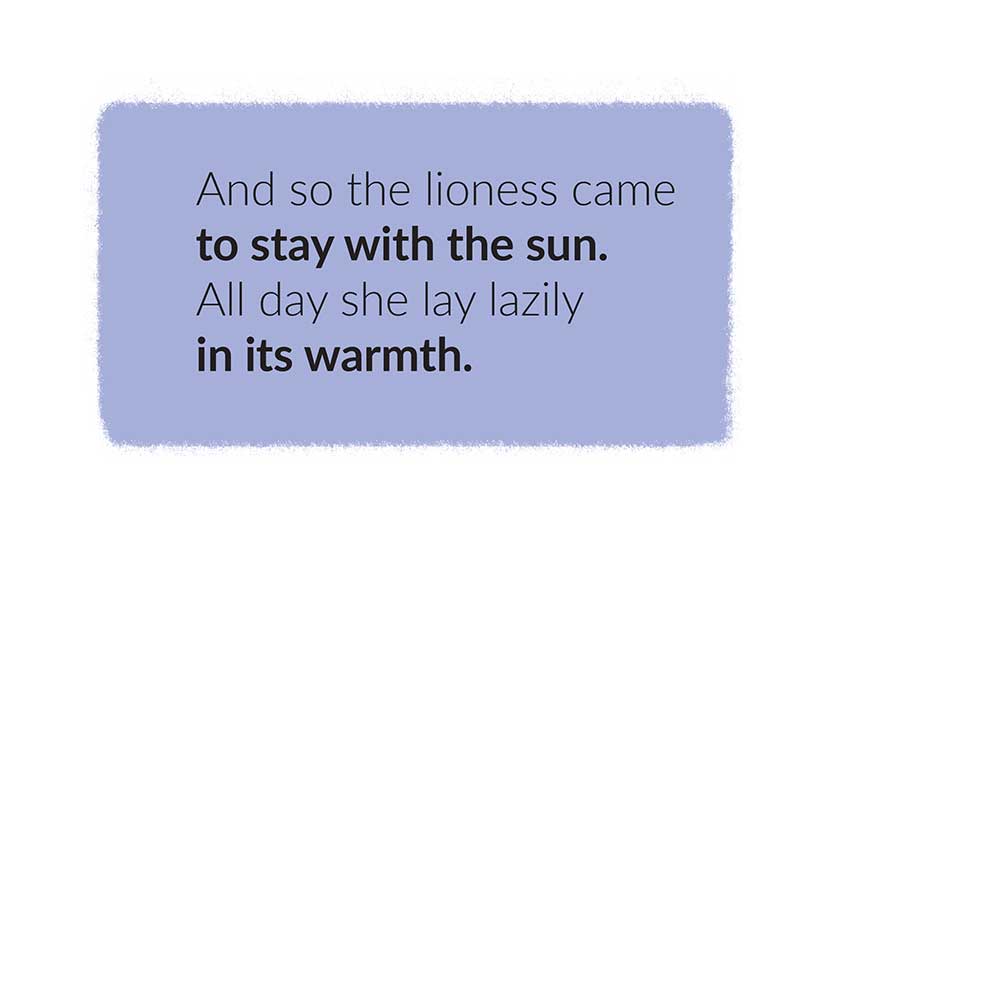 Truyện thai giáo tiếng Anh (Thai giáo ngoại ngữ): The Very Tired Lioness