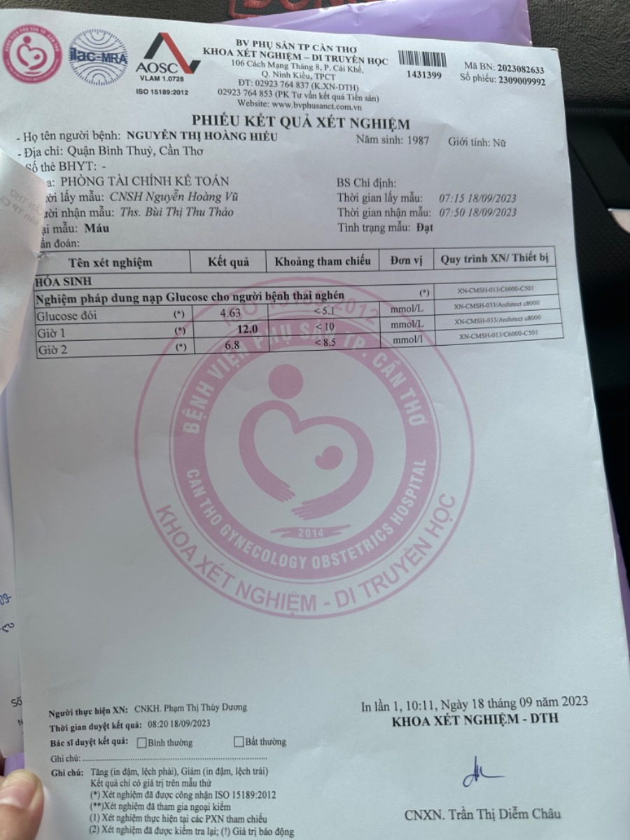 Chỉ số đường huyết của m như hình thì có nguy hiểm k a? Xin hỏi cách khắc phục