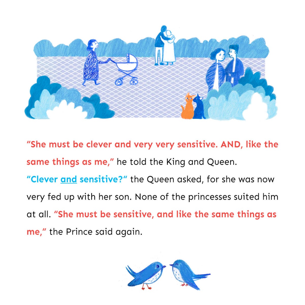 Truyện thai giáo tiếng Anh (Thai giáo ngoại ngữ): The Picky Prince, the Princess and the Peanut