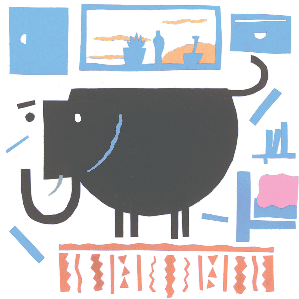 Truyện thai giáo tiếng Anh (Thai giáo ngoại ngữ): The Elephant in the Room