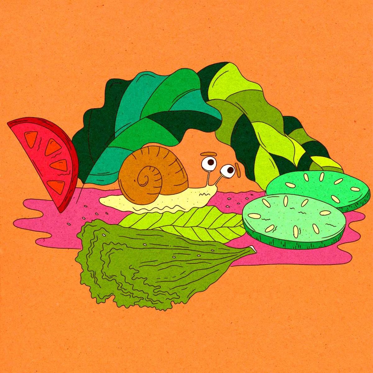 Truyện thai giáo tiếng Anh (Thai giáo ngoại ngữ): The Tiniest Snail