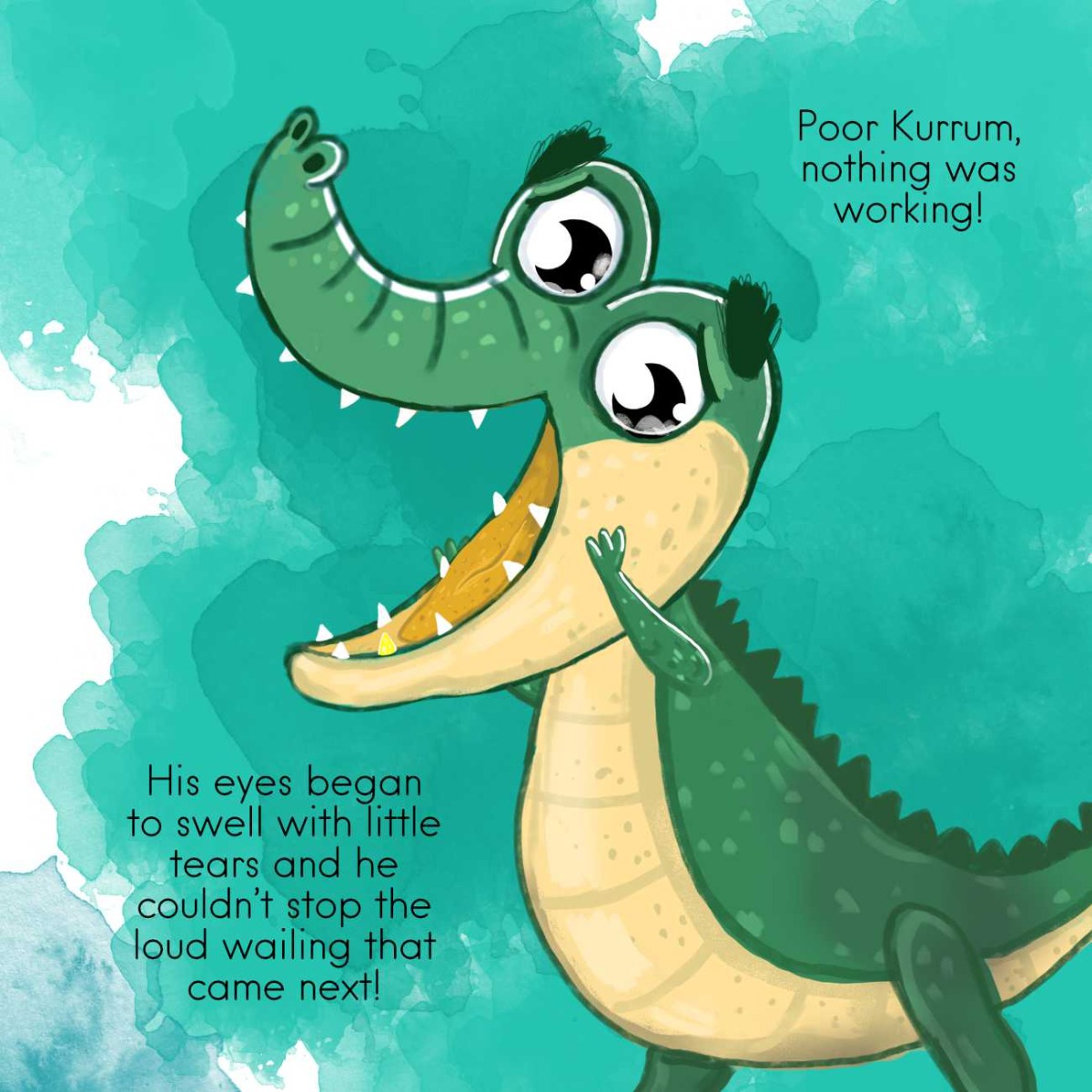 Truyện thai giáo tiếng Anh (Thai giáo ngoại ngữ): Smile, Crocodile!