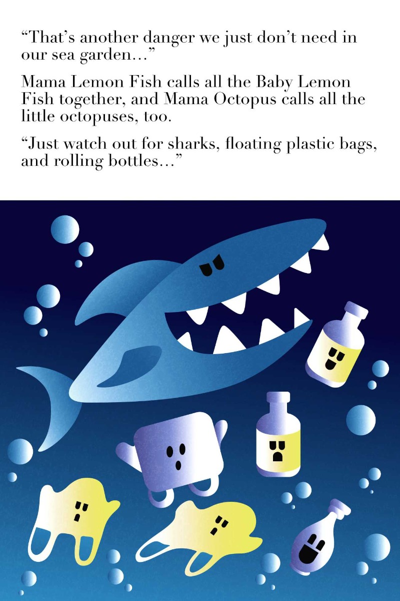 Truyện thai giáo tiếng Anh (Thai giáo ngoại ngữ): Octopus in a Bottle