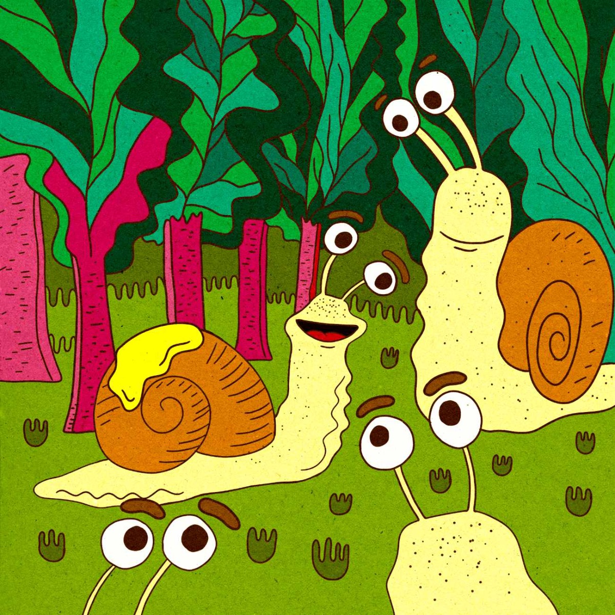 Truyện thai giáo tiếng Anh (Thai giáo ngoại ngữ): The Tiniest Snail