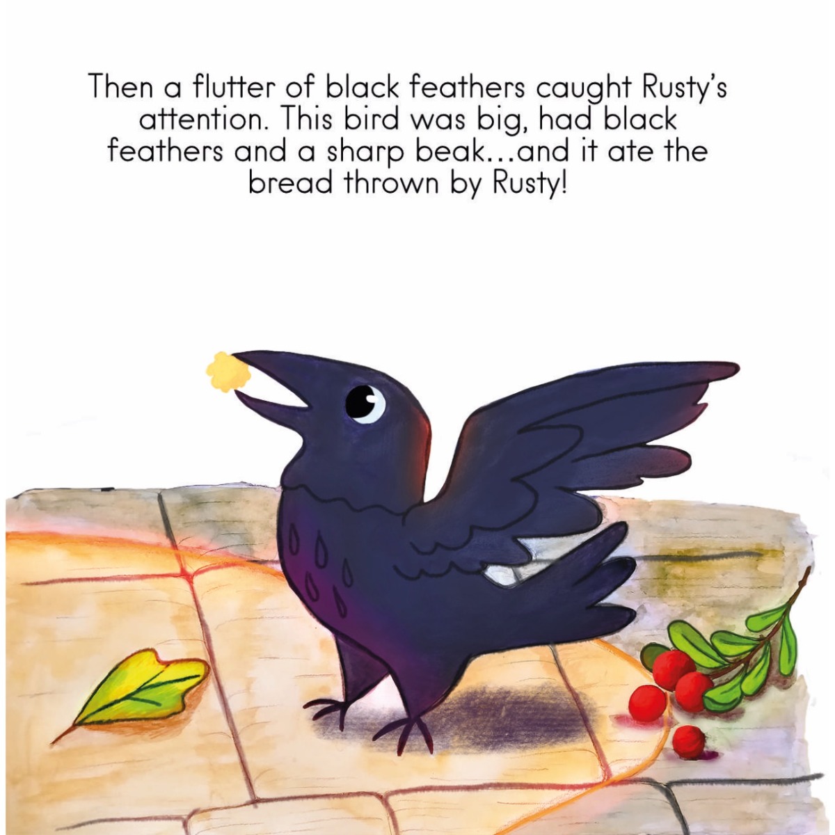 Truyện thai giáo tiếng Anh (Thai giáo ngoại ngữ): My Best Friend Crow