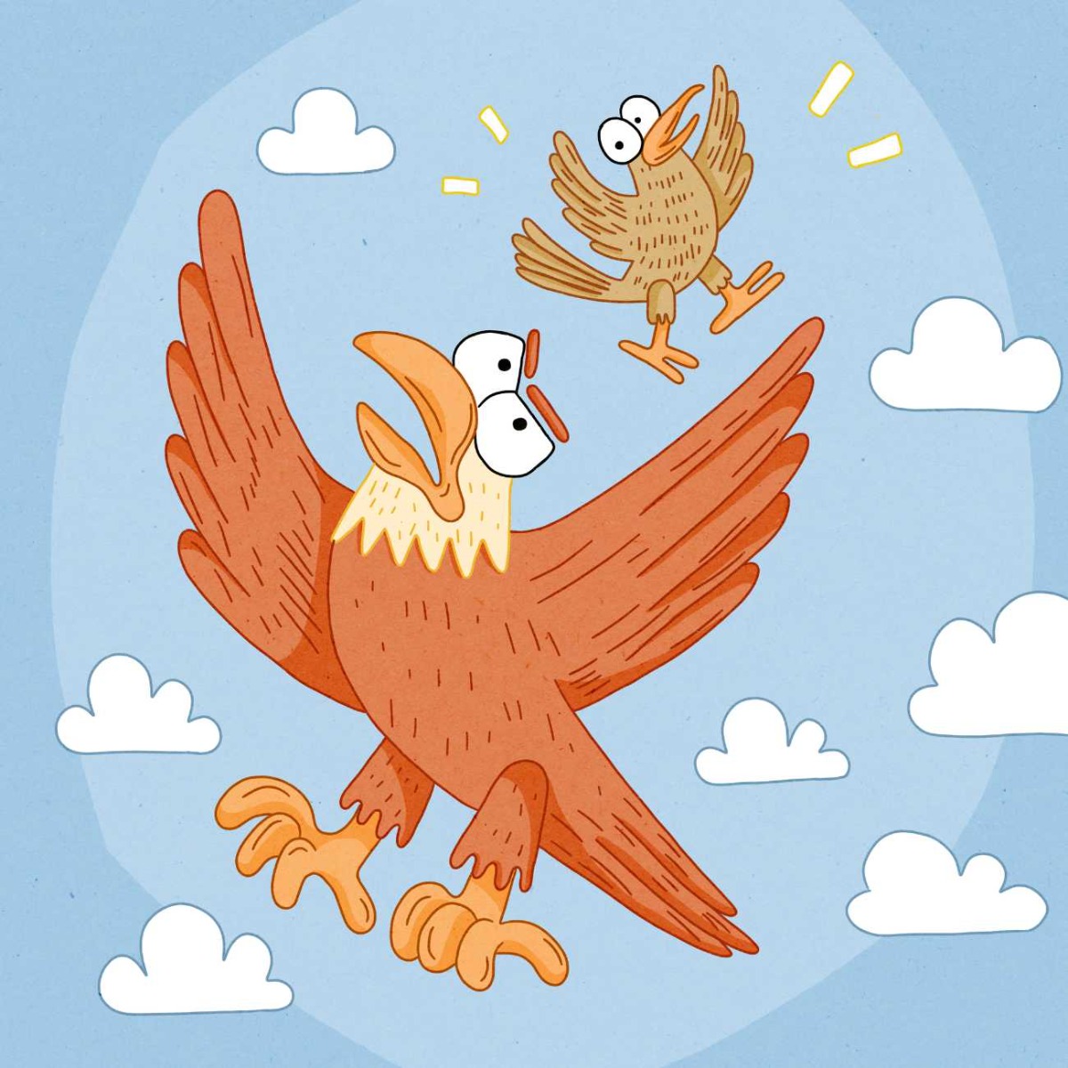 Truyện thai giáo tiếng Anh (Thai giáo ngoại ngữ): Little Brown Wren Is King of the Birds