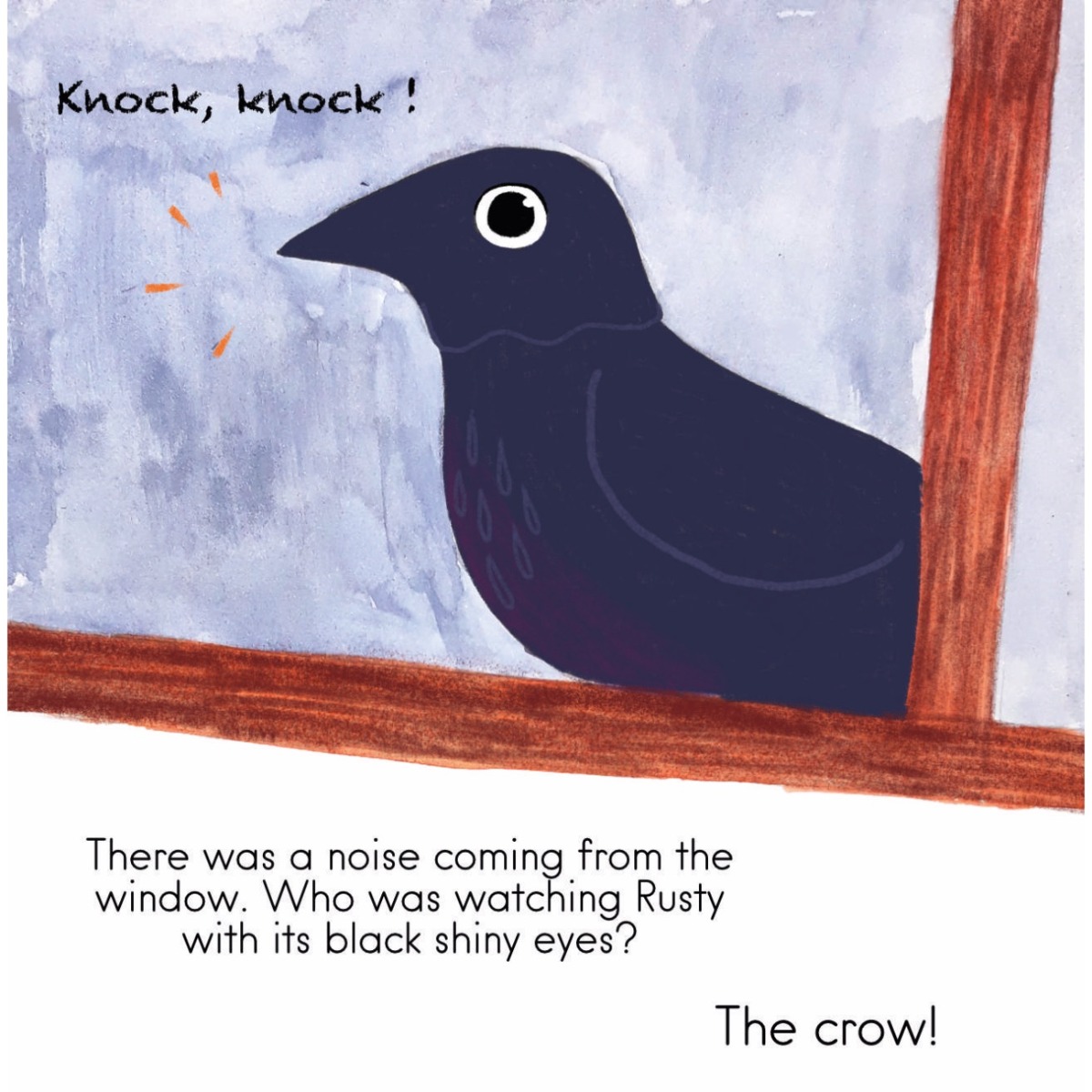 Truyện thai giáo tiếng Anh (Thai giáo ngoại ngữ): My Best Friend Crow