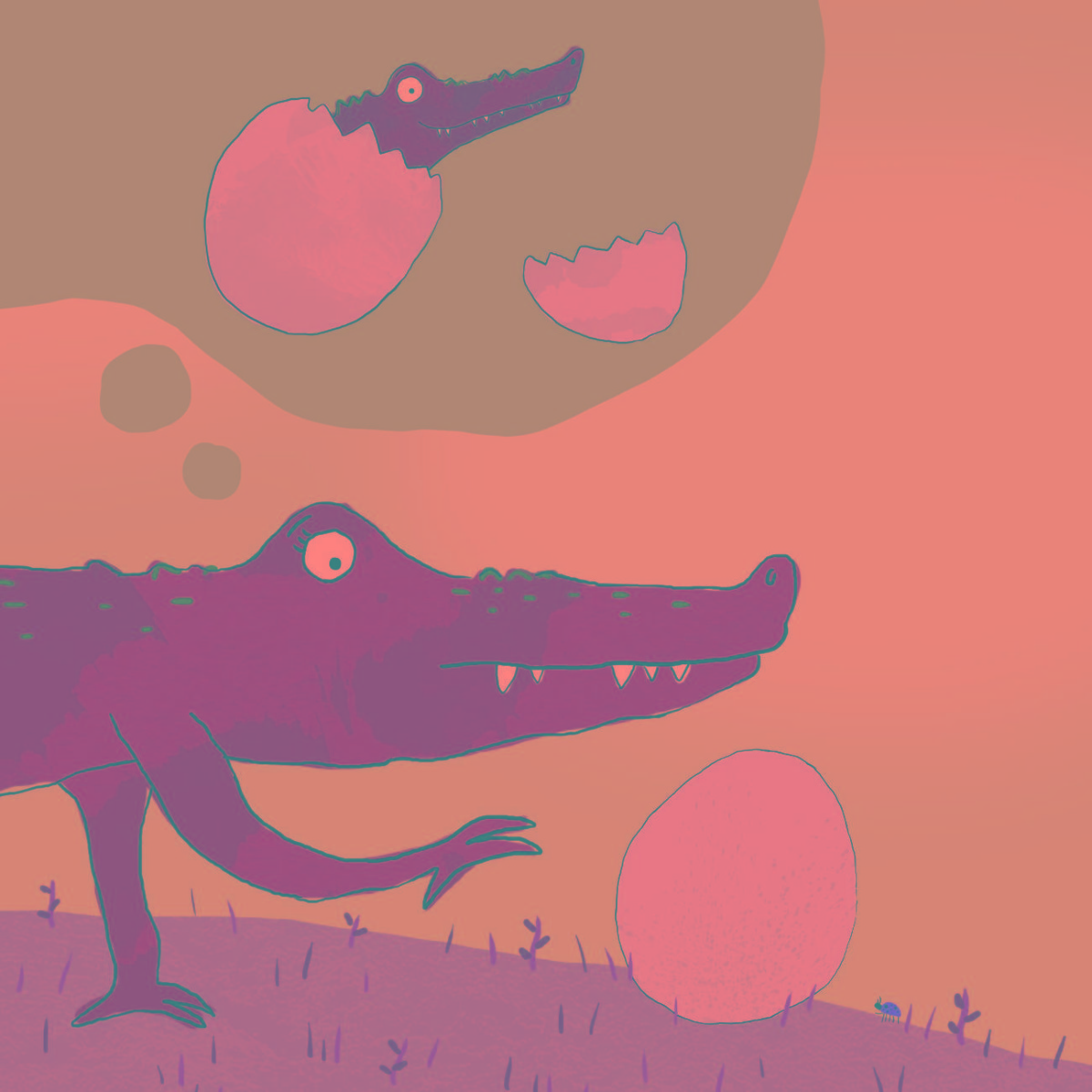 Truyện thai giáo tiếng Anh (Thai giáo ngoại ngữ): Whose egg is this?