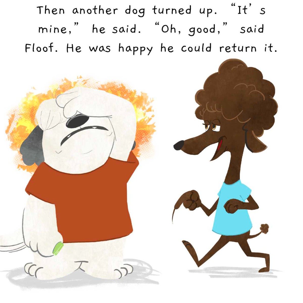 Truyện thai giáo tiếng Anh (Thai giáo ngoại ngữ): Floof Wants A Phone