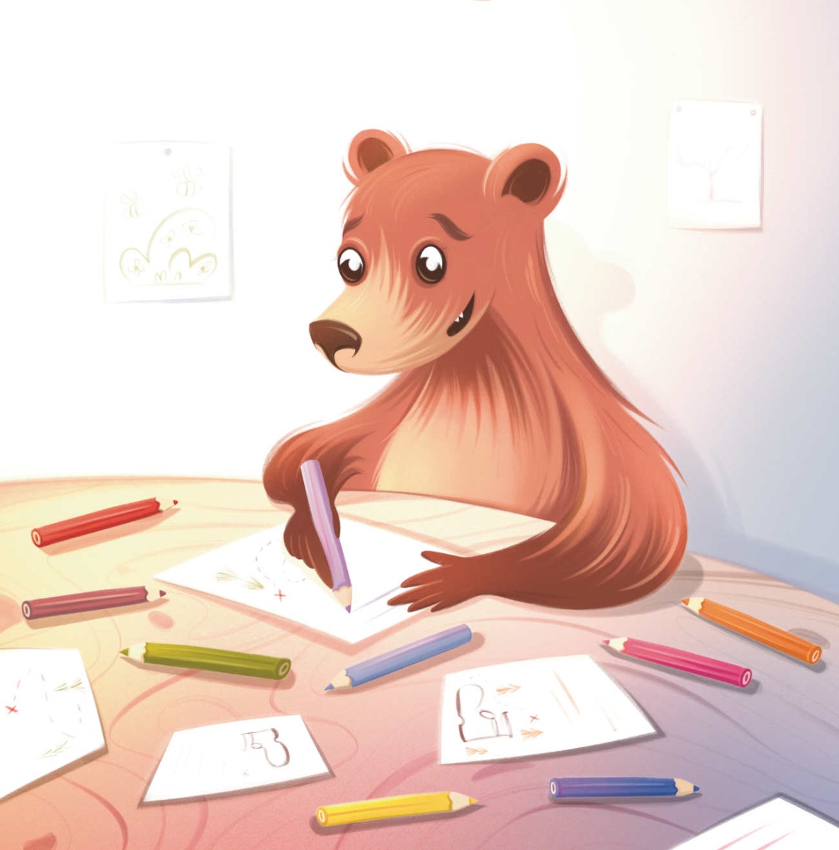 Truyện thai giáo tiếng Anh (Thai giáo ngoại ngữ): Goldilocks and the FOUR Bears!