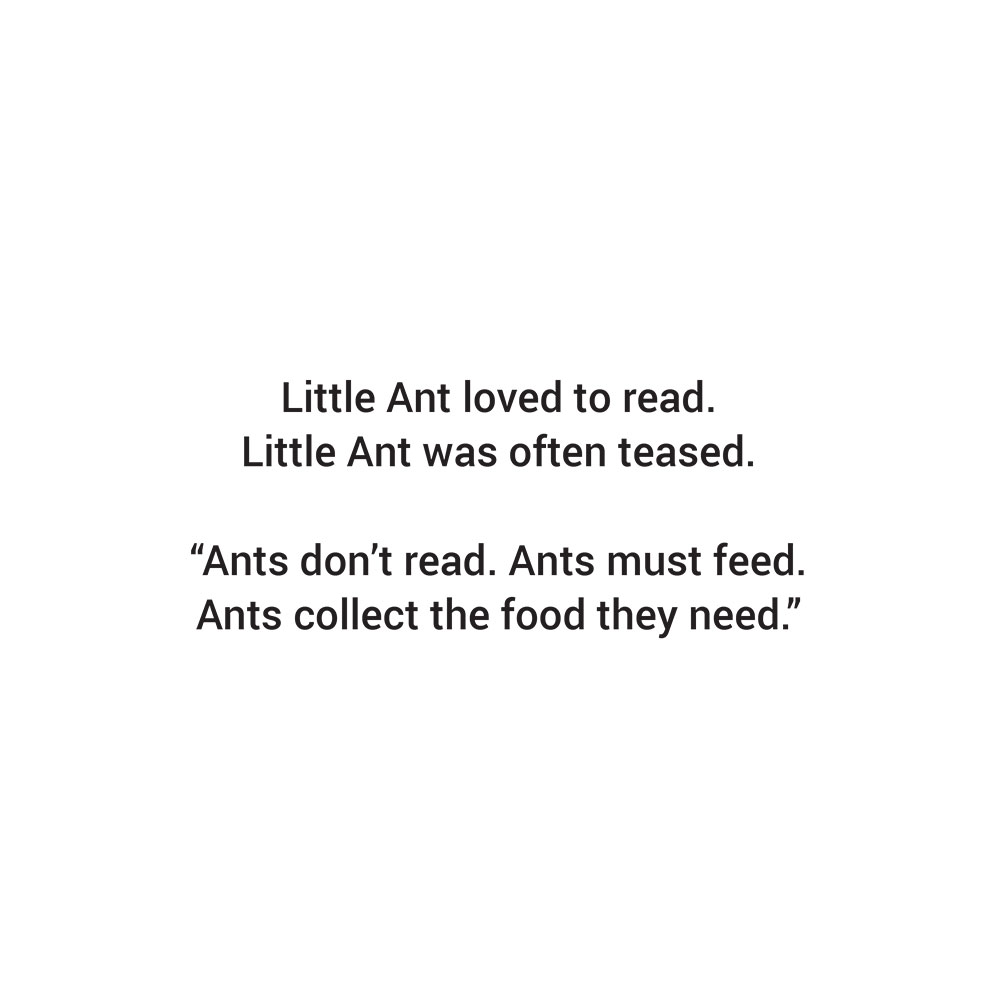 Truyện thai giáo tiếng Anh (Thai giáo ngoại ngữ): Little Ant’s Big Plan