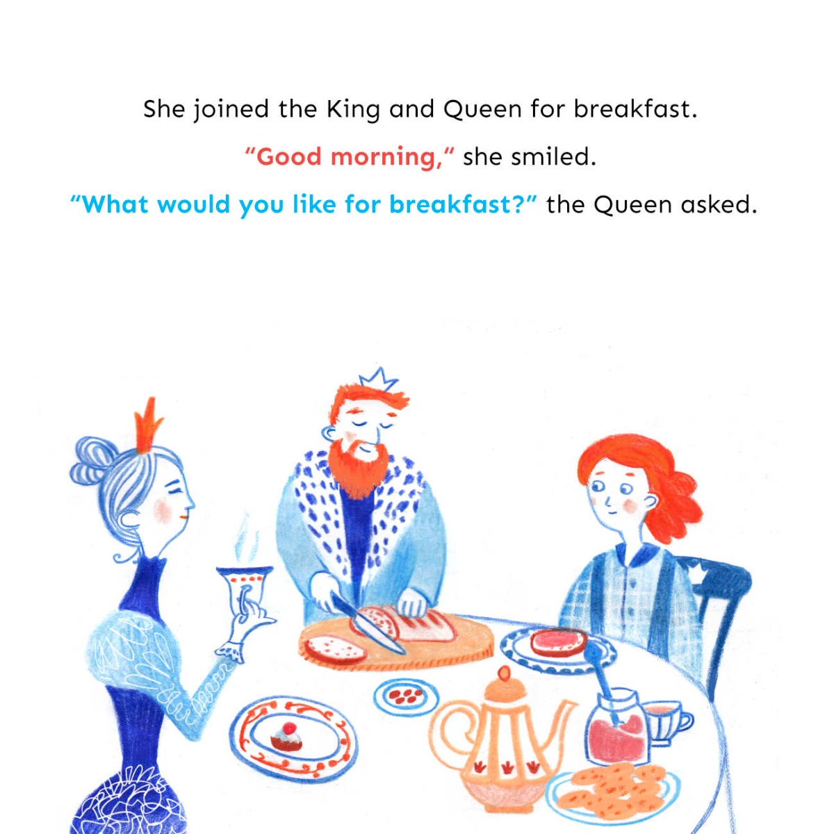 Truyện thai giáo tiếng Anh (Thai giáo ngoại ngữ): The Picky Prince, the Princess and the Peanut