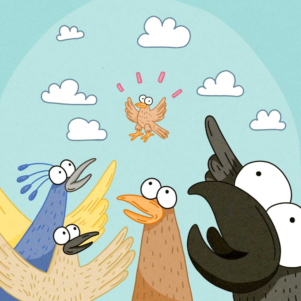 Truyện thai giáo tiếng Anh (Thai giáo ngoại ngữ): Little Brown Wren Is King of the Birds