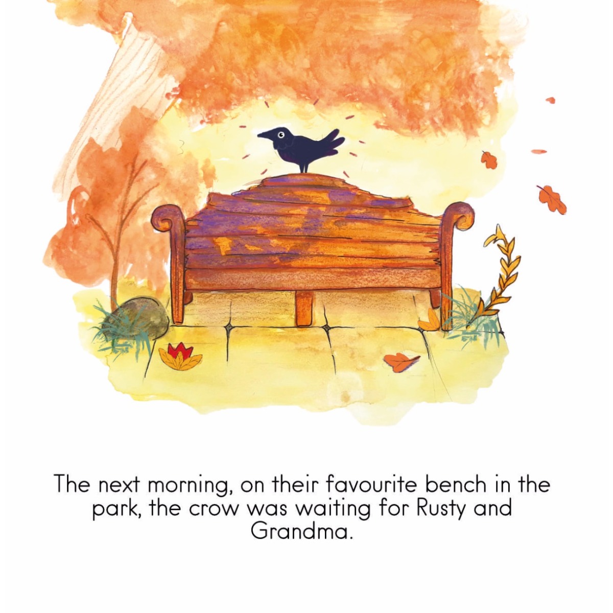 Truyện thai giáo tiếng Anh (Thai giáo ngoại ngữ): My Best Friend Crow