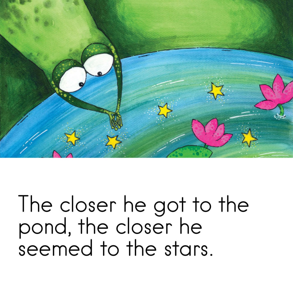 Truyện thai giáo tiếng Anh (Thai giáo ngoại ngữ): Frog’s Starry Wish