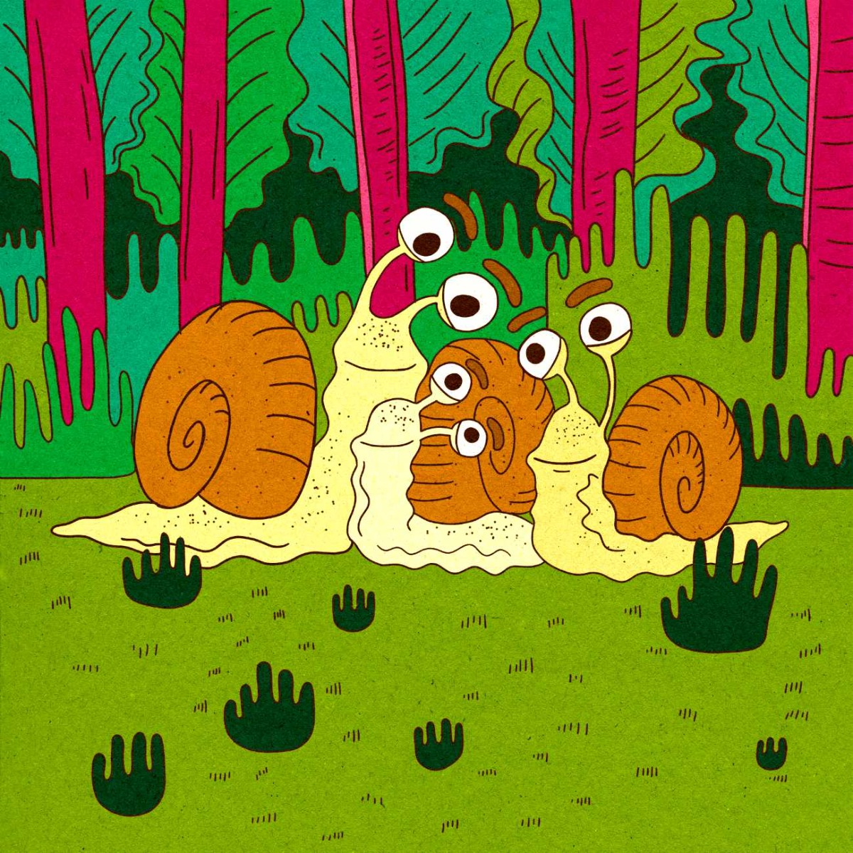 Truyện thai giáo tiếng Anh (Thai giáo ngoại ngữ): The Tiniest Snail